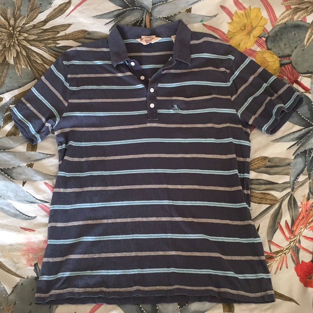Penguin by Munsingwear classic fit striped polo